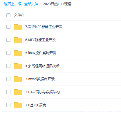 2023吕鑫C++课程