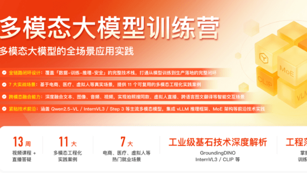 极客时间多模态大模型训练营