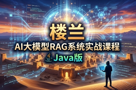 楼兰AI大模型RAG系统实战课程 Java版